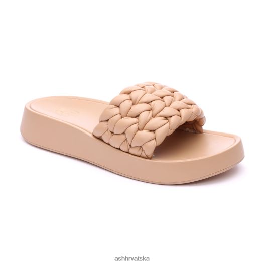 sandale žene ASH 46RP0B43 victoria tkane sandale s platformom koža