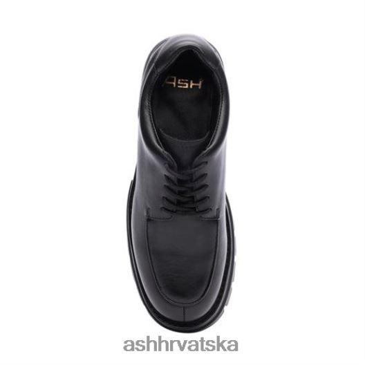 mokasinke žene ASH 46RP0B1 genial bis platforma penny loafer talk/crna
