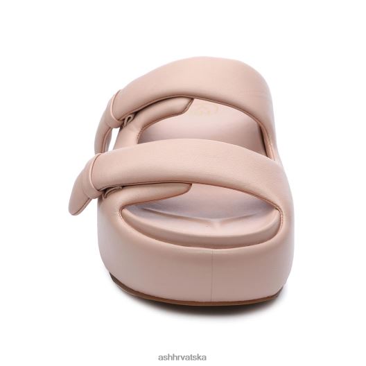 sandale žene ASH 46RP0B40 zeta sandala ravnog oblika ružičasta sol