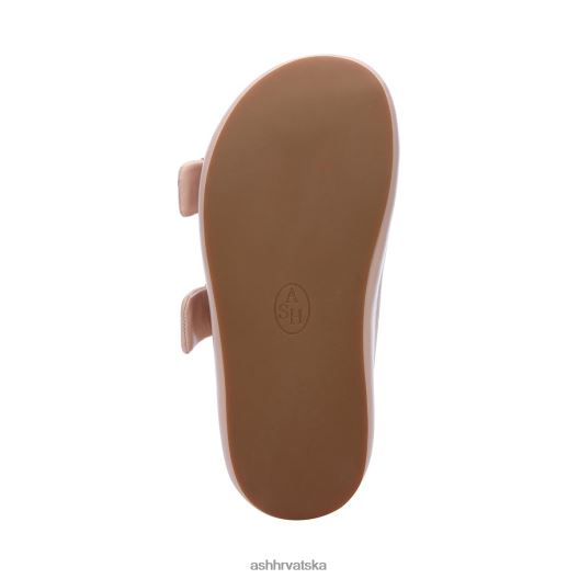 sandale žene ASH 46RP0B40 zeta sandala ravnog oblika ružičasta sol