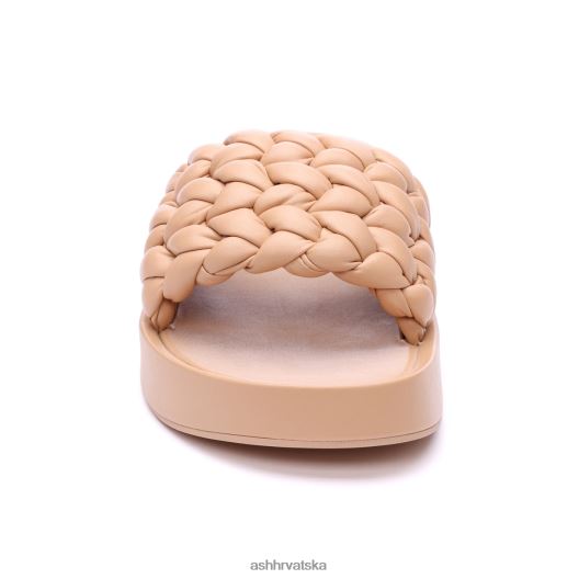 sandale žene ASH 46RP0B43 victoria tkane sandale s platformom koža