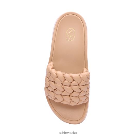 sandale žene ASH 46RP0B43 victoria tkane sandale s platformom koža