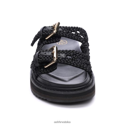 sandale žene ASH 46RP0B48 sandala s podnožjem ursula crno