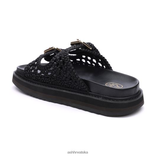 sandale žene ASH 46RP0B48 sandala s podnožjem ursula crno