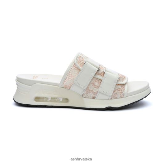 sandale žene ASH 46RP0B66 lou čipkasta sportska sandala prljavo bijela/gardenia-ružičasta sol