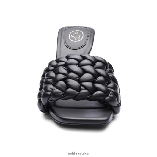 sandale žene ASH 46RP0B77 serena tkana sandala crno