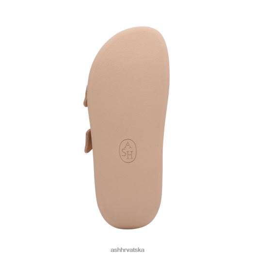 sandale žene ASH 46RP0B80 vinci sandala s platformom s remenčićima koža