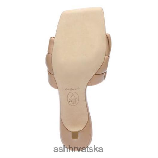 sandale žene ASH 46RP0B84 kim tkana sandala s mačjom petom koža