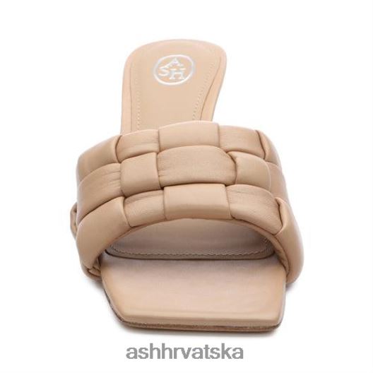 sandale žene ASH 46RP0B84 kim tkana sandala s mačjom petom koža