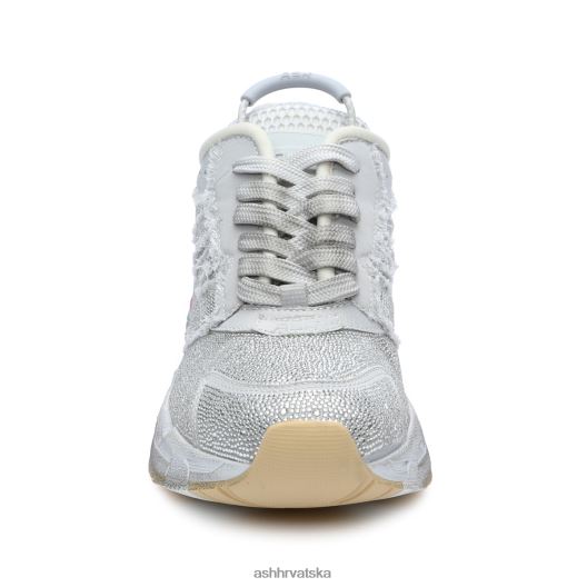 tenisice žene ASH 46RP0B11 rasa strass svjetlucave modne tenisice srebro