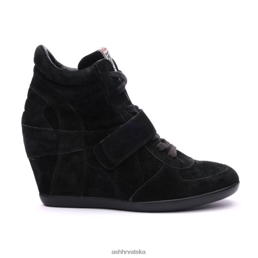 tenisice žene ASH 46RP0B14 bowie tenisica na klin crno