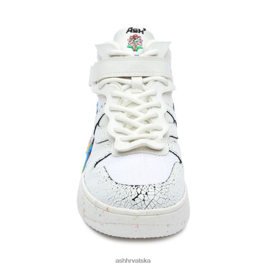 tenisice žene ASH 46RP0B16 Parker Rainbow visoke tenisice bijelo/višebojno