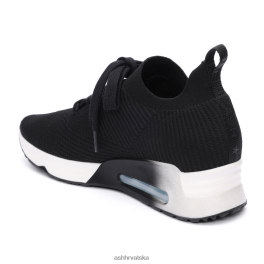 tenisice žene ASH 46RP0B18 larsen čipkaste mrežaste tenisice crno