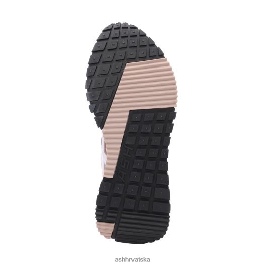 tenisice žene ASH 46RP0B20 otrovne modne tenisice prljavo bijela/ružičasta sol