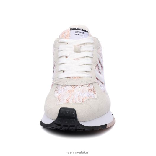 tenisice žene ASH 46RP0B20 otrovne modne tenisice prljavo bijela/ružičasta sol