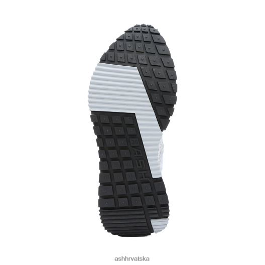 tenisice žene ASH 46RP0B21 toksične satenske modne tenisice srebro