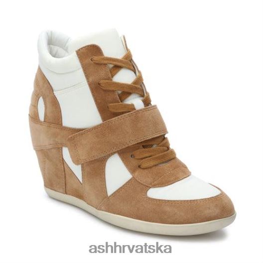 tenisice žene ASH 46RP0B22 bowie bis tenisica na klin zlatnosmeđa/prvobijela