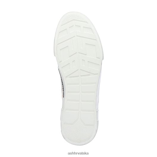 tenisice žene ASH 46RP0B26 visoke tenisice s visokom platformom od čipke ružičasta sol