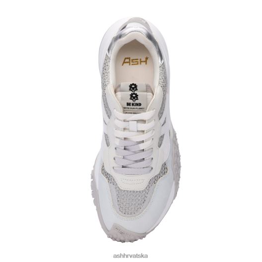 tenisice žene ASH 46RP0B30 joker budi ljubazan modna tenisica biser/srebro