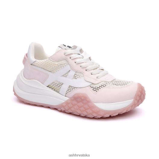 tenisice žene ASH 46RP0B31 joker budi ljubazan modna tenisica cružičasto/bijelo/prvobijelo