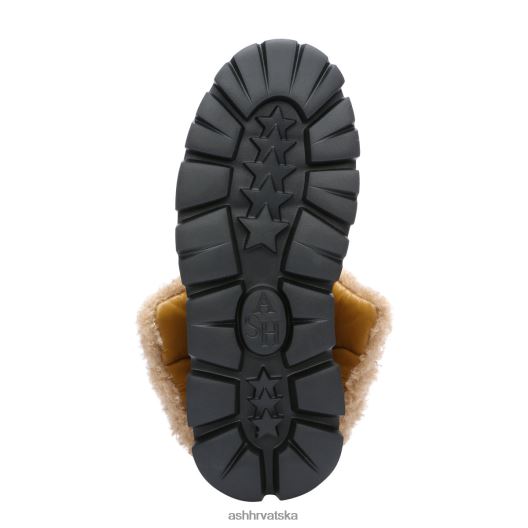 čizme žene ASH 46RP0B93 jennie najlonske zimske čizme od umjetnog krzna zlatno smeđa