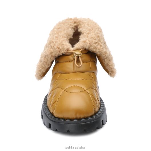 čizme žene ASH 46RP0B93 jennie najlonske zimske čizme od umjetnog krzna zlatno smeđa